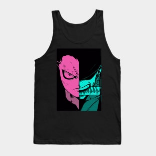 Anime Face Character Tank Top